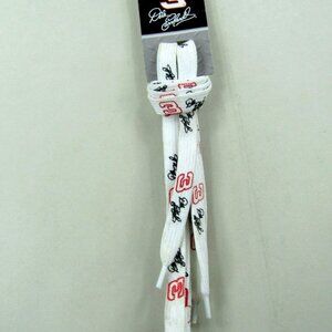 Dale Earnhardt Race Lace Shoe Laces 7 or 8 Eyelets- Uses 45" Length Flat NWD